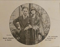 Charlie Chaplin in  Berlin